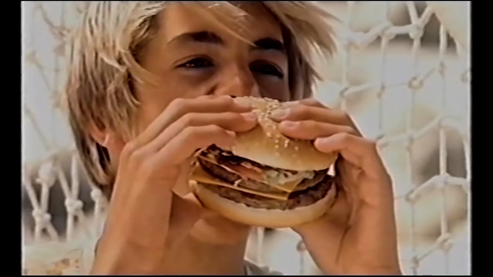 dan mace as a model - mc donalds ad