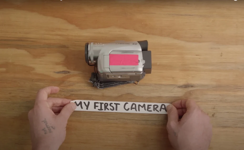 dan's first camera